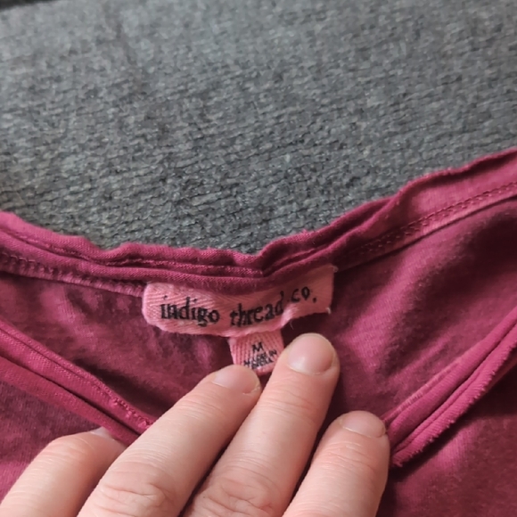 Pink Ruffled Long Sleeve Top - Picture 2 of 3